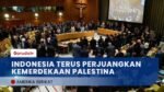Indonesia Terus Perjuangkan Kemerdekaan Palestina Dalam KTT Internasional!