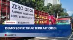 Sopir Truk Demo Tolak Zero ODOL, Airlangga, Pemerintah Siap Tampung Aspirasi