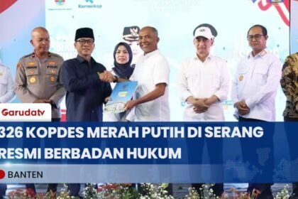 326 Koperasi Desa di Serang Resmi Berbadan Hukum, Siap Dongkrak Ekonomi Warga