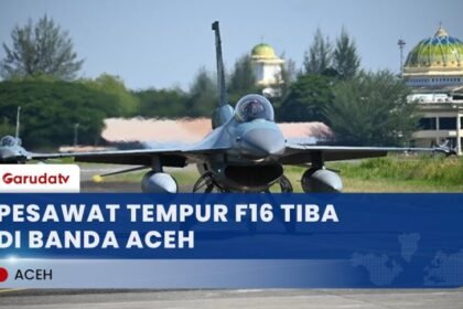 4 Pesawat Tempur F16 Siap Jalani Latihan Cakra C