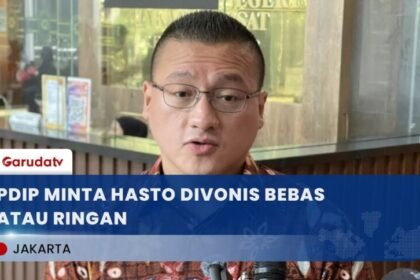 Yakin Hasto Tidak Terbukti Lakukan Perintangan, PDIP Minta Hasto Divonis Ringan