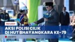 Aksi Polisi Cilik Tunas Bhayangkara Bikin Presiden Prabowo Terkesima