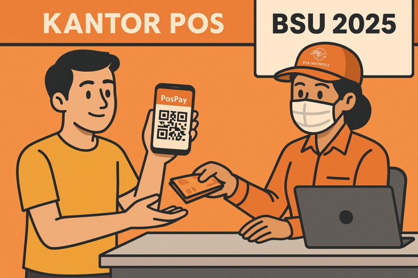 Mulai 3 Juli 2025, BSU 2025 bisa dicairkan di Kantor Pos. Cek status penerimaan melalui aplikasi PosPay hanya dengan NIK!