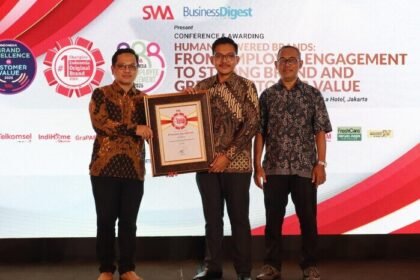 Asuransi Jasindo meraih penghargaan Indonesia Original Brand 2025 sebagai bentuk apresiasi atas komitmen perusahaan dalam menjaga kualitas layanan, membangun loyalitas pelanggan, dan memperkuat kepercayaan masyarakat terhadap merek lokal.