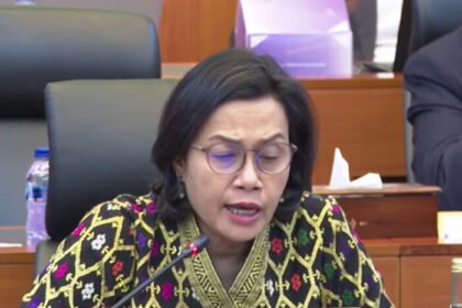 Sri Mulyani saat menyampaikan arah kebijakan fiskal 2026 dalam Sidang Paripurna DPR, menekankan pentingnya ketahanan nasional sebagai fondasi ekonomi Indonesia.