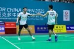 Fajar/Fikri incar tiket semifinal China Open 2025 dengan hadangan berat dari ganda putra peringkat satu dunia, Kim/Seo.