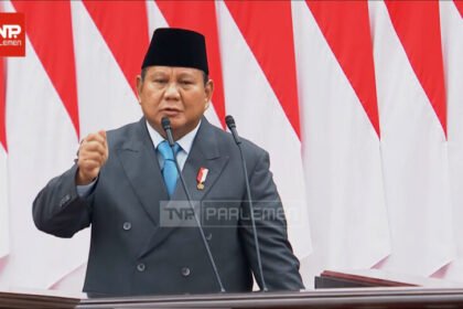 Prabowo Subianto, Tambang Ilegal, Gerindra, Sidang Tahunan MPR, Penegakan Hukum, Kerugian Negara