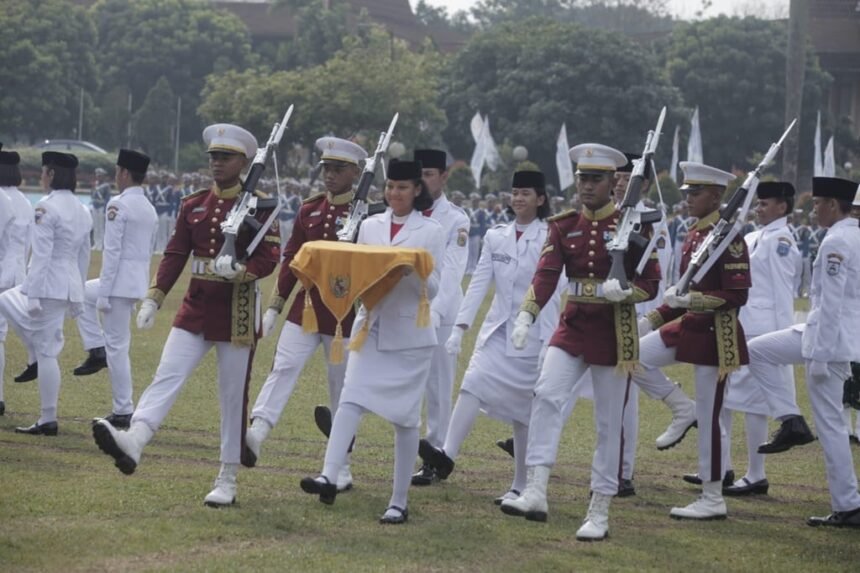 76 Calon Paskibraka Jalani Gladi Bersih Terakhir