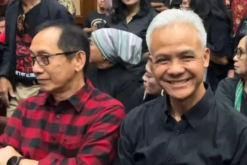 Ganjar Ungkap Alasan Hasto Kristiyanto Absen dari Susunan Pengurus PDIP 2025–2030