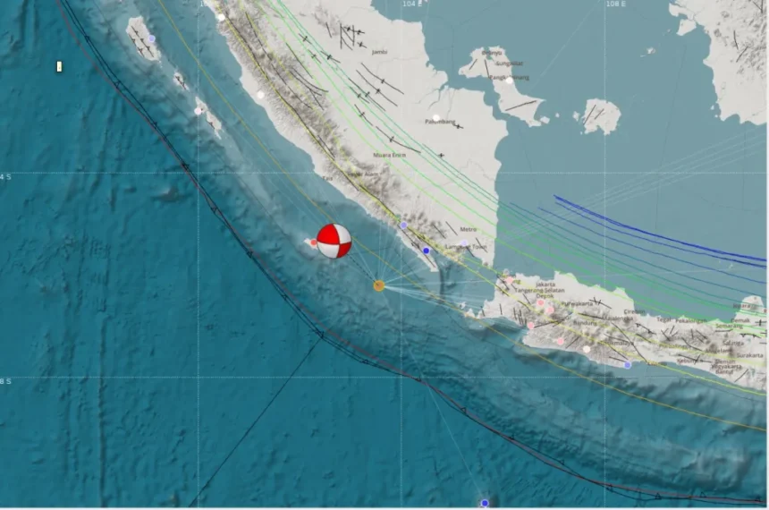 Gempa M5.0 Guncang Lampung Utara, BMKG: Tidak Berpotensi Tsunami