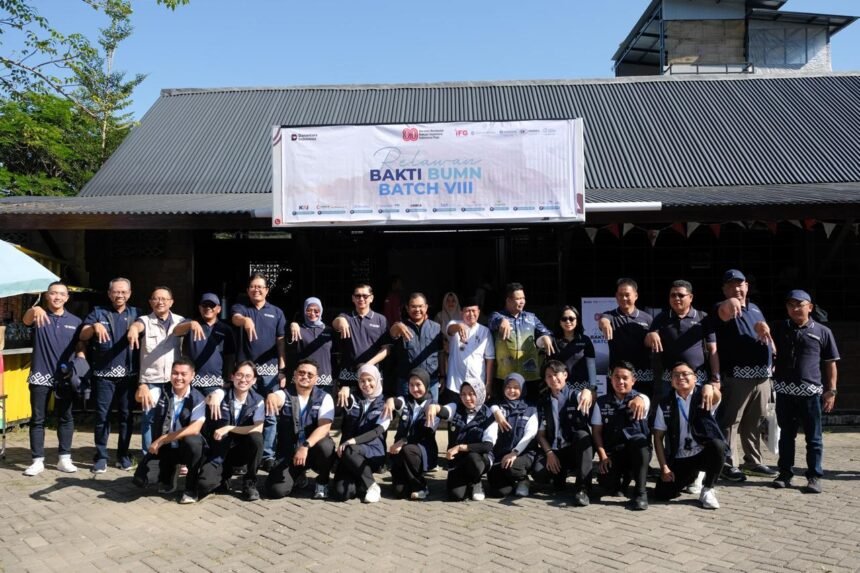 Jasa Raharja Dukung Relawan Bakti BUMN Batch VIII untuk Tingkatkan Kesejahteraan