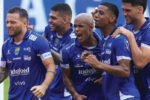 Persib Bandung rayakan kemenangan atas Manila Digger yang memastikan tiket fase grup AFC Champions League Two 2025/2026 di Stadion GBLA.