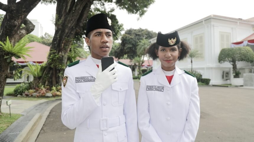 Pesan Dua Paskibraka Asal Papua untuk Prabowo: Kami Siap Membanggakan Negara!