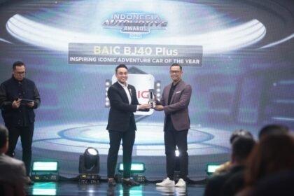 BAIC BJ40 Plus Raih Penghargaan Inspiring Iconic Adventure Car of The Year pada ajang Indonesia Automotive Award 2025