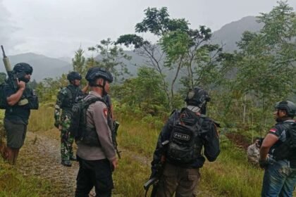 Satgas Damai Cartenz Ciduk Anggota KKB Terkait Pembunuhan Dua Brimob di Nabire