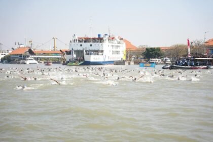 TNI AL Dominasi Lomba Renang Selat Madura di Extreme Festival 2025