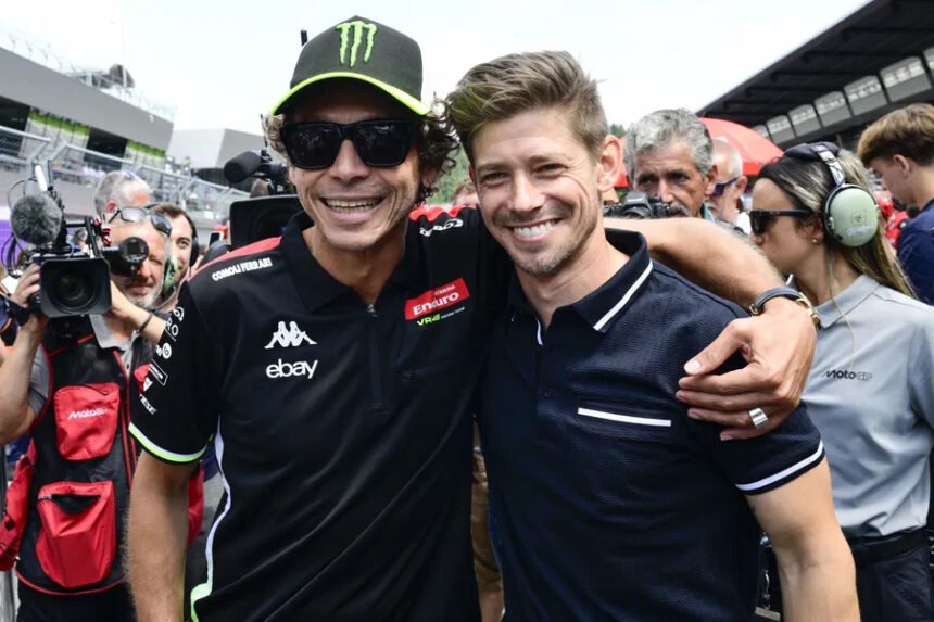 Valentino Rossi dan Casey Stoner, MotoGP Austria (Dok. Crash)