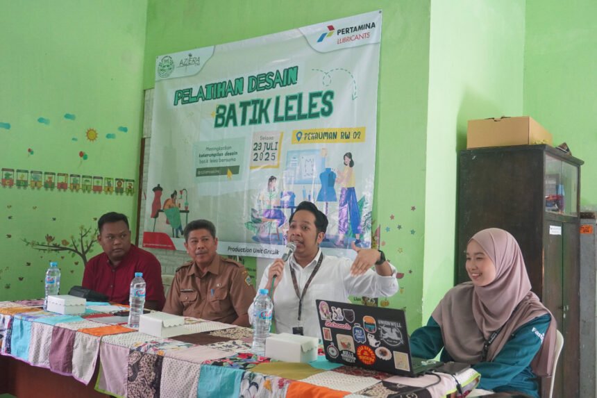 Dorong Ekonomi Kreatif, Pertamina Tingkatkan Kualitas Batik Leles