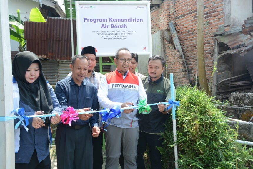 Pertamina Drilling Bangun Sumur Air Bersih