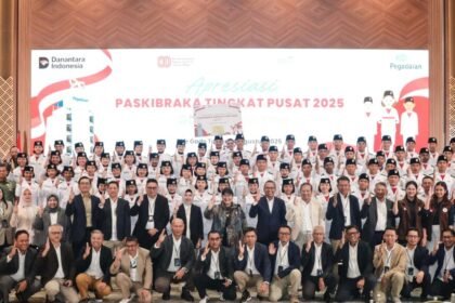 Peduli Generasi Emas, Pegadaian Beri Apresiasi Tabungan Emas untuk Paskibraka Nasional 2025 (Dok. Istimewa)