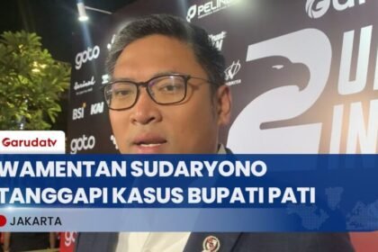 Wamentan Sudaryono Sebut Presiden Prabowo Berikan Teguran pada Bupati Pati