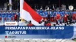 Paskibraka dan Pengisi Acara Lakukan Gladi Bersih di Istana Merdeka
