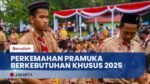 984 Peserta dari 29 Provinsi Ramaikan Perkemahan Pramuka Berkebutuhan Khusus 2025