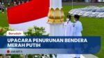 Meriah dan Khidmat, Upacara Penurunan Bendera di Istana Merdeka Tutup Peringatan HUT ke-80 RI