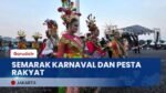 Karnaval Kemerdekaan Meriahkan Malam Pesta Rakyat HUT ke-80 RI di Jakarta
