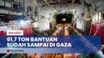 Bantuan Indonesia ke Gaza Sudah Capai 61,7 Ton, Dekati Target