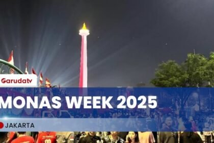 Pemprov Jakarta Gelar Monas Week 2025, Hiburan Spektakuler untuk Warga Ibu Kota