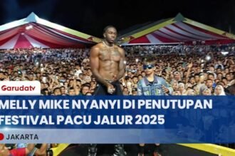 Melly Mike dan Dhika Aura Farming Meriahkan Penutupan Festival Pacu Jalur 2025