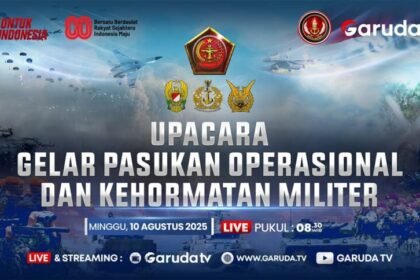 BREAKING NEWS : Upacara Gelar Pasukan Operasional dan Kehormatan Militer