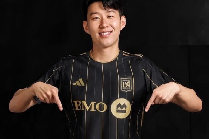 Son Heung-min resmi diperkenalkan sebagai pemain baru Los Angeles FC di Stadion BMO, menandai era baru dalam kariernya di MLS. (Foto: LAFC Media)