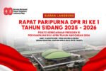 Jangan lewatkan Sidang Tahunan MPR/DPR/DPD 2025 pada 15 Agustus, simak jadwal dan link live streaming untuk mengikuti jalannya sidang dan pidato Presiden secara real-time.