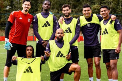 Pemain Manchester United Benjamin Šeško berpeluang tampil sebagai starter saat menghadapi Fulham di Premier League.