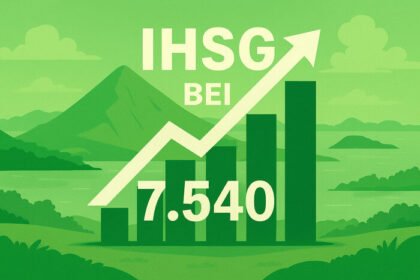 IHSG mencatat kenaikan 0,33 persen jelang sesi siang di tengah penguatan bursa Asia lainnya, Rabu (6/8/2025).