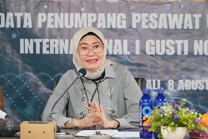 Jasa Raharja menggelar kegiatan Monitoring dan Evaluasi Data Penumpang Pesawat Udara di Bandara Internasional I Gusti Ngurah Rai, Bali, Jumat (8/8/2025).