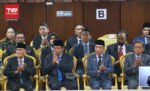Momen Ketua MPR RI Ahmad Muzani membacakan nama-nama mantan presiden dan wakil presiden yang hadir di Sidang Tahunan MPR 2025, Jumat (15/8), memicu perhatian publik usai nama Megawati Soekarnoputri tidak disebutkan.