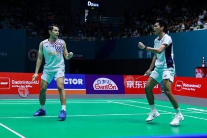 Fajar Alfian dan Muhammad Shohibul Fikri tampil solid dan berhasil menjuarai China Open 2025, membuat PBSI memperpanjang kolaborasi mereka untuk turnamen lanjutan.