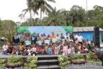 Anak-anak Sekolah Alam Dongi-Dongi mengikuti kegiatan belajar berbasis alam di Desa Tongoa, Sigi, Sulawesi Tengah, dalam program Narasemesta dari Jasindo. (Dok. Jasindo)