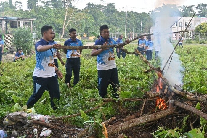 Lanud Manuhua resmikan SPPG di Biak untuk mendukung program Makan Bergizi Gratis, perkuat gizi anak sekolah, dan tingkatkan kesejahteraan warga.