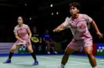 Meilysa Trias Puspitasari dan Rachel Allessya meraih kekalahan di lapangan Macau East Asian Games Dome, dalam laga semifinal melawan Hsieh Phei Shan/Hung En-Tzu.