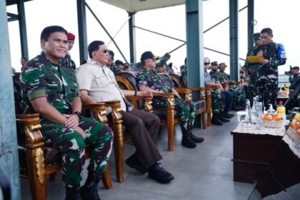 Panglima TNI dan Menhan RI Pantau Latihan Super Garuda Shield 2025 di Baturaja
