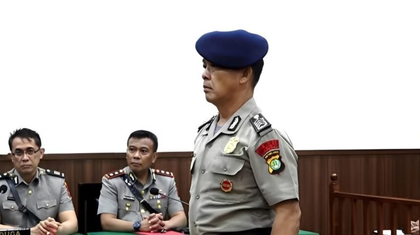 Bripka Rohmad Menangis Didemosi 7 Tahun Usai Lindas Affan Kurniawan
