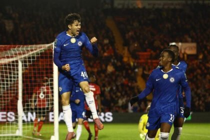 Chlesea menang 2-1 atas Lincoln City (Dok. Istimewa)