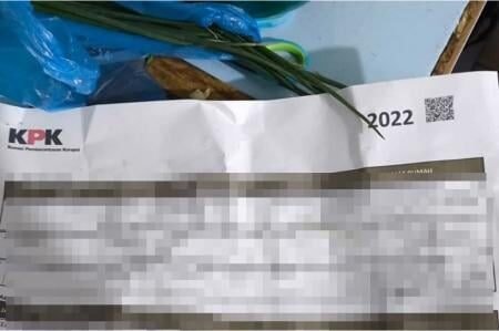 Geger Dokumen LHKPN Jadi Pembungkus Bawang, KPK: Bukan Cetakan Resmi