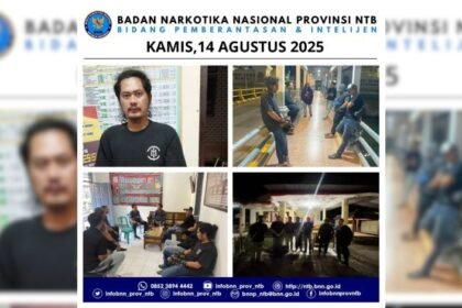 Jadi Bandar Sabu, Oknum Anggota Polres Bima Diringkus BNNP NTB