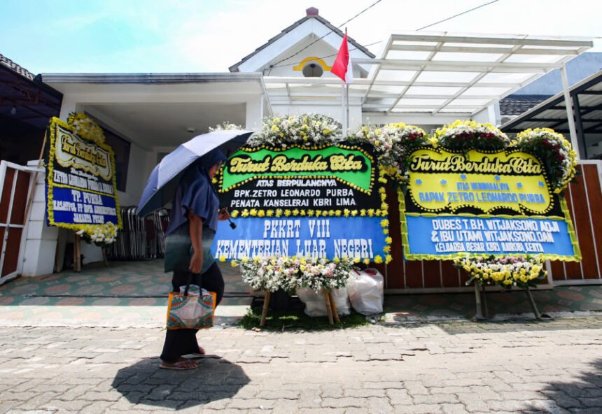 Jenazah Diplomat RI Zetro Leonardo Purba Tiba di Tanah Air pada 9 September 2025