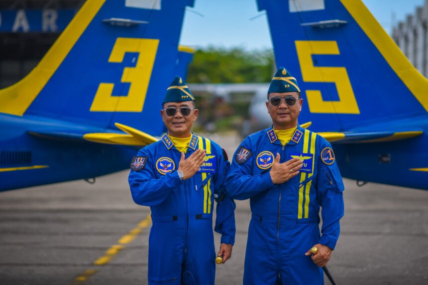 KSAL dan Pangkoarmada RI Tinjau Kesiapan Fly Navy di Lanudal Juanda